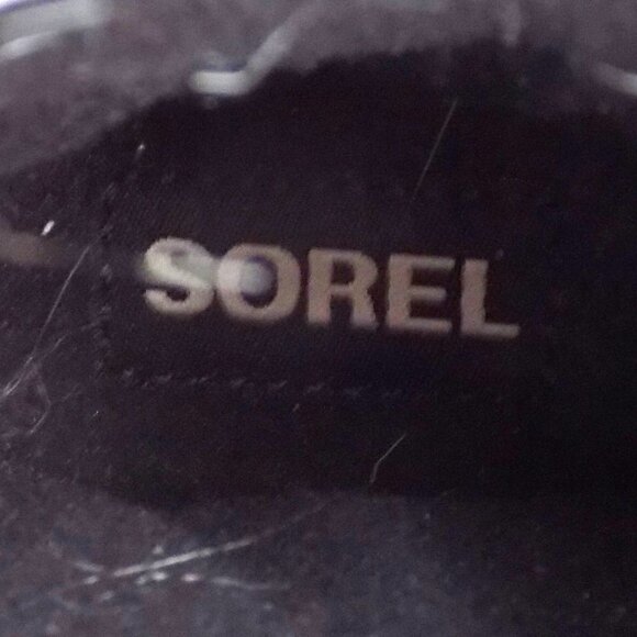 Sorel Tofino II Boots Size 7.5 Waterproof Insulated Black Faux Fur Lace Up - Picture 9 of 9